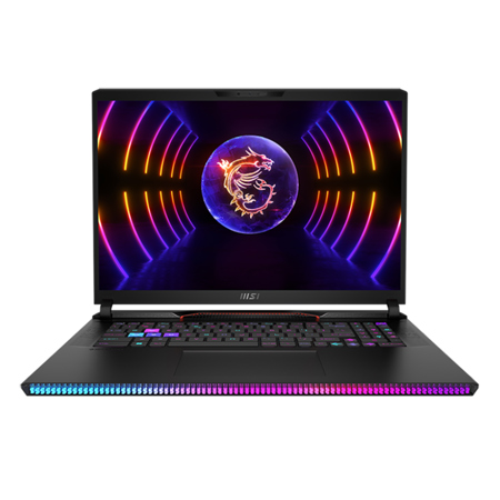 MSI Raider GE78HX 13VH-438US 17" QHD+ 240Hz Gaming Laptop, Intel Core i9-13980HX 2.2GHz, 32GB RAM, 1TB SSD, NVIDIA GeForce RTX 4080 12GB, Windows 11 Home, Dark Gray