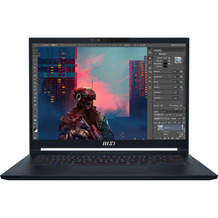 MSI Stealth 14 Studio A13VF-250US 14" WUXGA 240Hz Gaming Laptop, Intel Core i7-13620H 2.4GHz, 16GB RAM, 1TB SSD, NVIDIA GeForce RTX 4060 8GB, Windows 11 Pro, Star Blue
