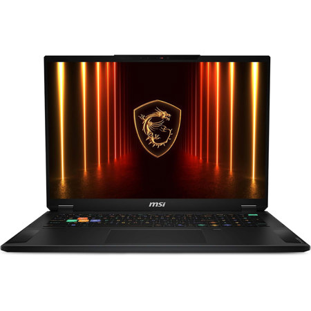 MSI Stealth A18 AI+ A3XWIG-009US 18" UHD+ 120Hz Copilot+ PC Gaming Laptop, AMD Ryzen AI 9 HX 370 2.0GHz, 64GB RAM, 2TB SSD, NVIDIA GeForce RTX 5080 16GB, Windows 11 Home, Midnight Black