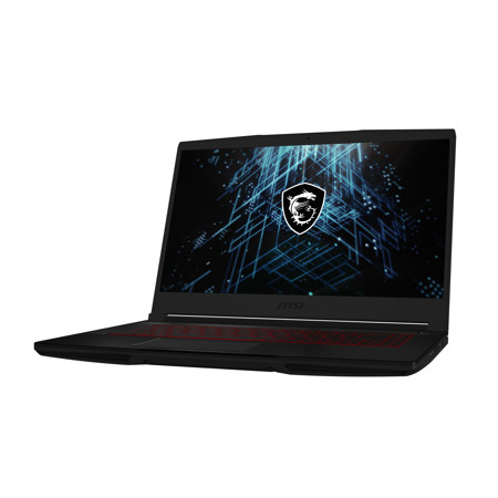 MSI GF63 Thin 15.6" FHD 144Hz Gaming, i5-12450H, 8GB RAM, 512GB SSD, W11H, Black