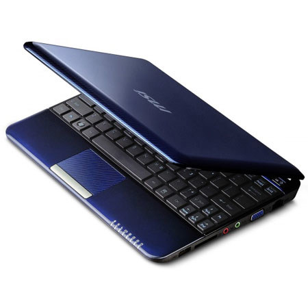 MSI U135-208US 10in Netbook with 160GB HDD, Blue