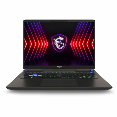 MSI Vector 16 HX A14VGG-245US 16" Full HD+ 144Hz Gaming Laptop, Intel Core i9-14900HX 2.2GHz, 32GB RAM, 1TB SSD, NVIDIA GeForce RTX 4070 8GB, Windows 11 Pro, Cosmo Gray