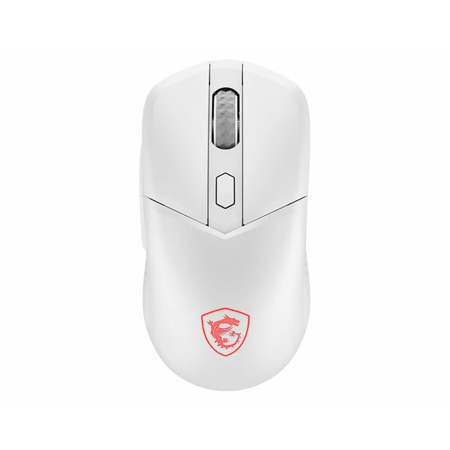 MSI VERSA 300 Wireless RGB Gaming Mouse, White