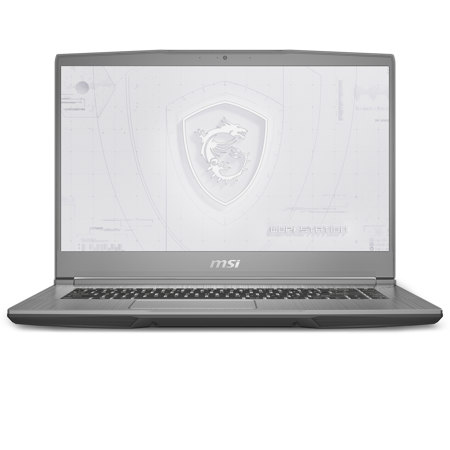 MSI WF65 10TH-1201 15.6" FHD Workstation, i7-10750H, 16GB,512GB,P620,W10P,Silver