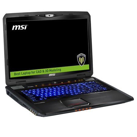 MSI WT72 17.3" Intel i7 2.6GHz Full HD Gaming Notebook, 16GB RAM, 128GB +1TB HDD