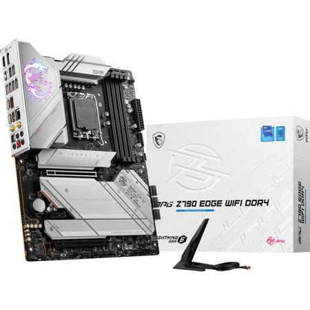 MSI MPG Z790 EDGE Wi-Fi DDR4 LGA 1700 SATA 6Gb/s ATX Gaming Motherboard