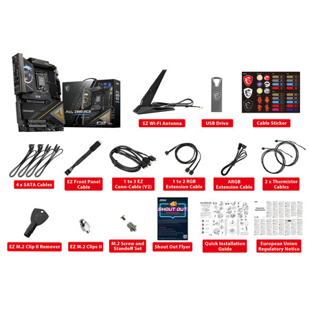 MSI MEG Z890 ACE Wi-Fi DDR5 LGA 1851 SATA 6Gb/s ATX Gaming