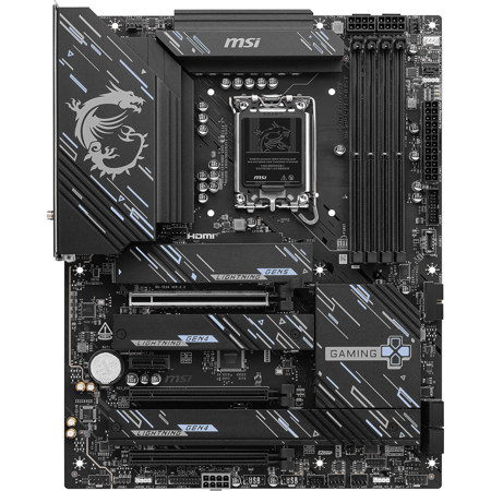 MSI Z890 GAMING PLUS Wi-Fi DDR5 LGA 1851 SATA 6Gb/s ATX Motherboard