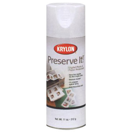 Krylon Glossy Spray 11oz Digital Photo/Paper Protectant