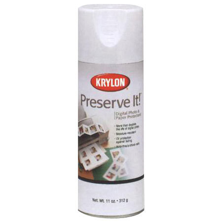 Krylon Matte Spray 11oz Digital Photo, Paper Protectant