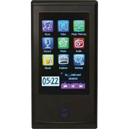 Mach Speed Trio T3010 4GB Flash Portable Media Player, Black