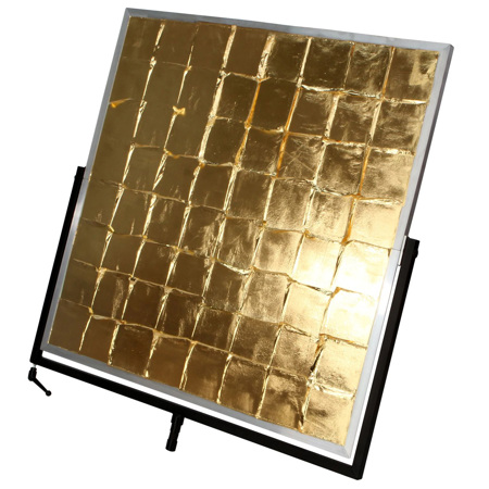 Matthews Standard 42x42" Reflector with Yoke Brake, Gold
