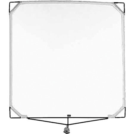 Matthews 48" x 48" Solid Frame Triple Scrim with Black Textile #159177