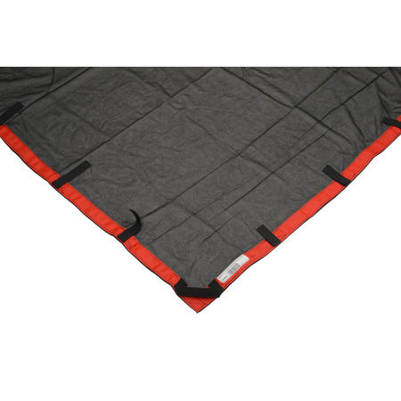 Matthews 169194 48x48in Road Flag Fabric: Double Black