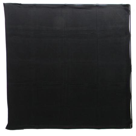 Matthews 169207 48x48in Road Flag Floppy Fabric, Black