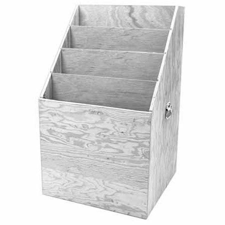 Matthews 179563 4 Place Wooden Scrim or Flag Box