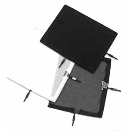 Matthews 238223 Flex Scrim 12x20in Solid Black