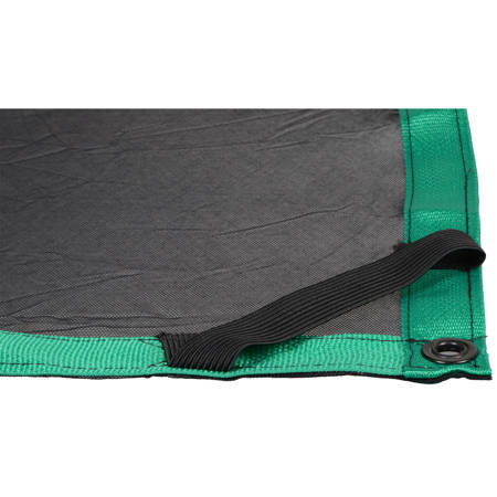 Matthews 319684 12x20ft Single Scrim Black Fabric