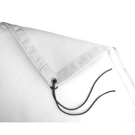 Matthews 319800 6x6ft Solid White Screen, Fabric
