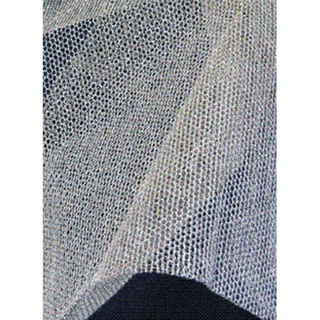 Matthews 329406 Double Silver Colornett Open End Scrim