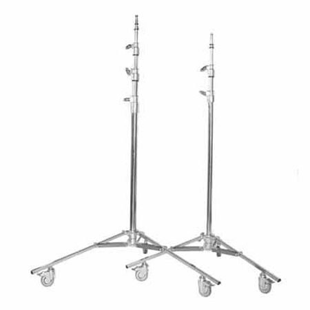 Matthews 386025 Baby Jr. 9ft-6in Lightstand, Casters