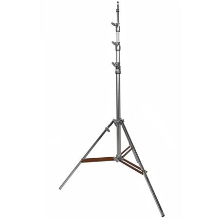 Matthews 377585 Beefy Baby Triple Riser Stand, Chrome/Orange