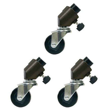 Matthews 387102 3-Wheel Set 22mm for Kit Stand
