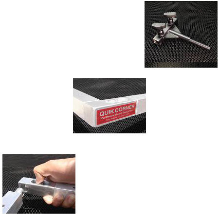 Matthews 12' x 12' Quik Corner Overhead Frame with Quick Reverse Ears. #409203