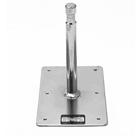 Matthews 429085 6in Baby Plate, 3x5in Metal Plate 5/8in