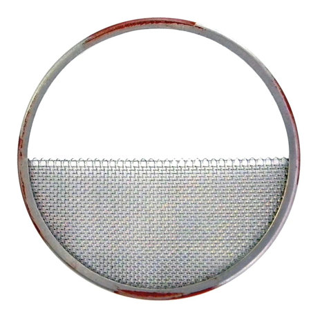 Matthews 15-1/2" Half Double Stainless Steel Wire Diffusion Scrim
