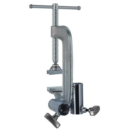 Matthews 439006 6in C Clamp with Double Receiver, Steel