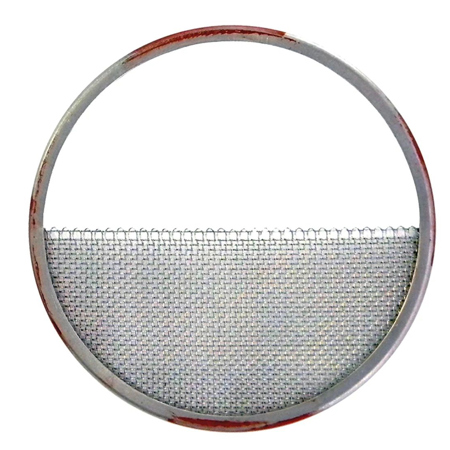 Matthews 19-1/2" Half Double Stainless Steel Wire Diffusion Scrim