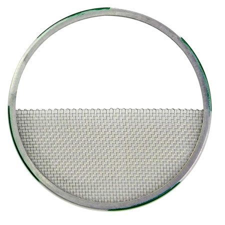 Matthews 13-1/2" Half Single Stainless Steel Wire Diffusion Scrim
