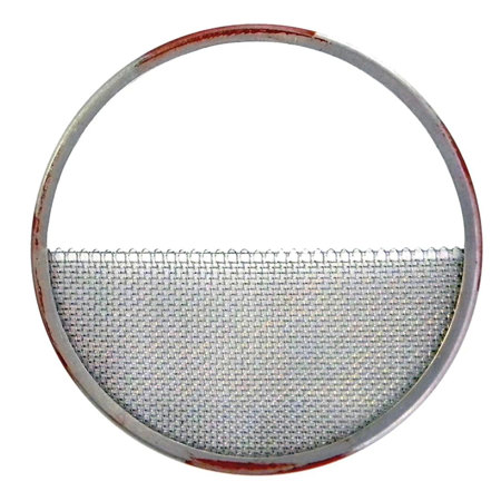 Matthews 13-1/2" Half Double Stainless Steel Wire Diffusion Scrim