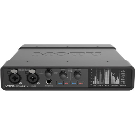 MOTU UltraLite-mk5 18x22 USB-C Audio/MIDI Interface