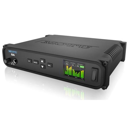MOTU 8A 8x8 Thunderbolt/USB3/AVB Ethernet Audio Interface with DSP & Mixing