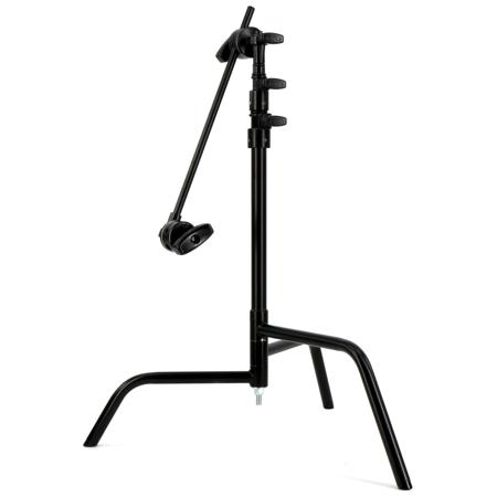 Matthews 20" Double Riser C-Stand with Grip Head and Arm, Black