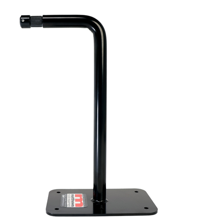 Matthews Right Angle Baby Plate, Black Hyper-Chrome