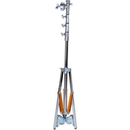Matthews Medium Overhead Roller Stand, Supports 88 lbs, Maximum Height 167.5",(13.9'), Chrome