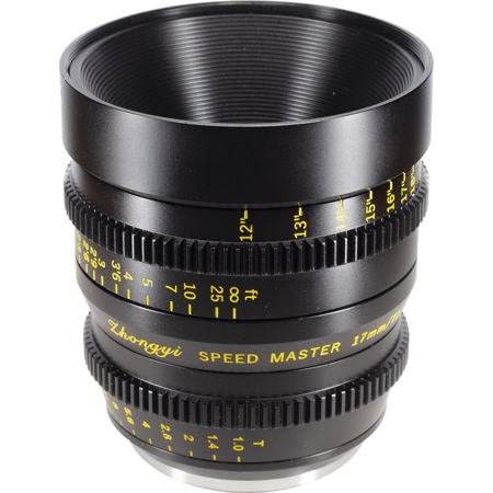Mitakon Zhongyi Speedmaster 17mm T1.0 Cine Lens for Micro Four Thirds