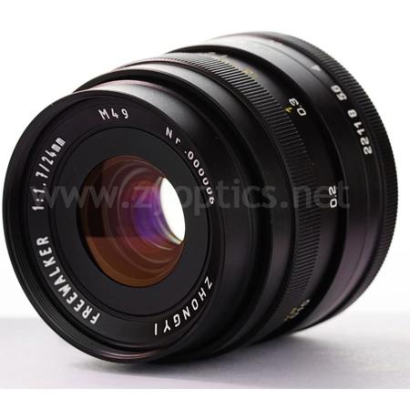 Mitakon 24mm f/1.7 Lens for Fuji X Cameras - Manual Focus