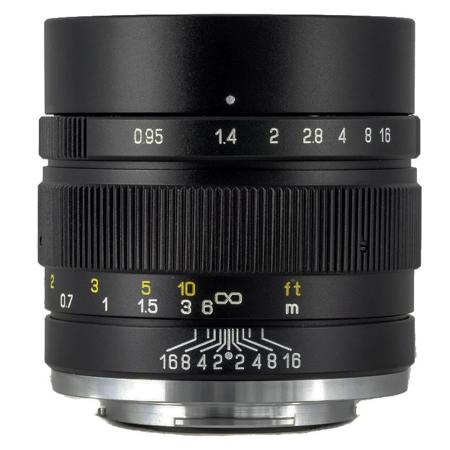 Mitakon Zhongyi Speedmaster 35mm f/0.95 Mark II Lens for Sony E, Black