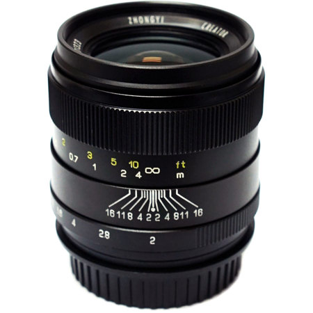 Mitakon Zhongyi Creator 35mm f/2 Lens for Canon EF Digital SLR Cameras