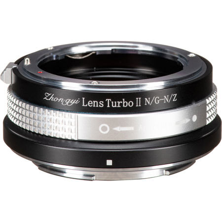 Mitakon Zhongyi Nikon G/F/AI Lens to Nikon Z Camera Turbo Mark II Lens Adapter