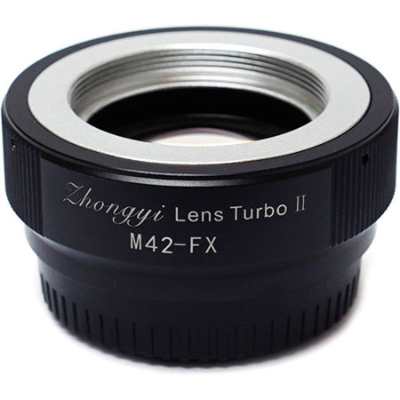 Mitakon Zhongyi M42 Lens to Fuji X Camera Turbo Mark II Adapter