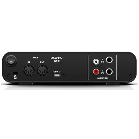 DTM・DAW motu m2 MOTU M2 USB-C Audio Interface | Sweetwater