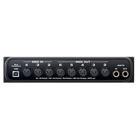 MOTU Micro Express 4x6 USB MIDI Interface with Timecode for Mac and PC