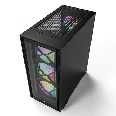 Montech AIR 1000 Premium ARGB Tempered Glass ATX Mid-Tower Case, Black