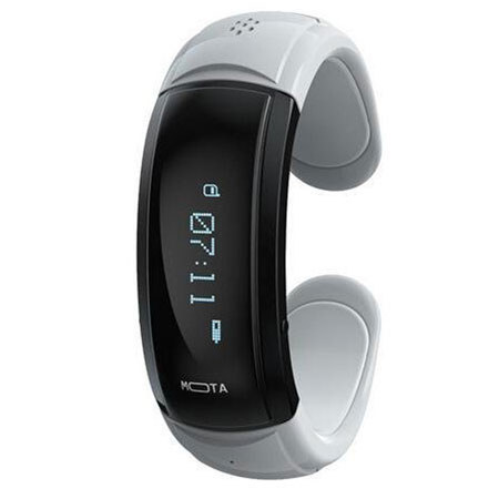 Mota SmartWatch 7" Small Wrist Watch with Bluetooth, White