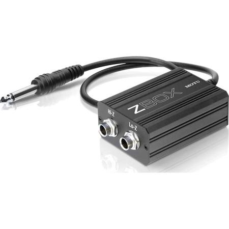 MOTU ZBox Guitar Pickup Impedance Adapter